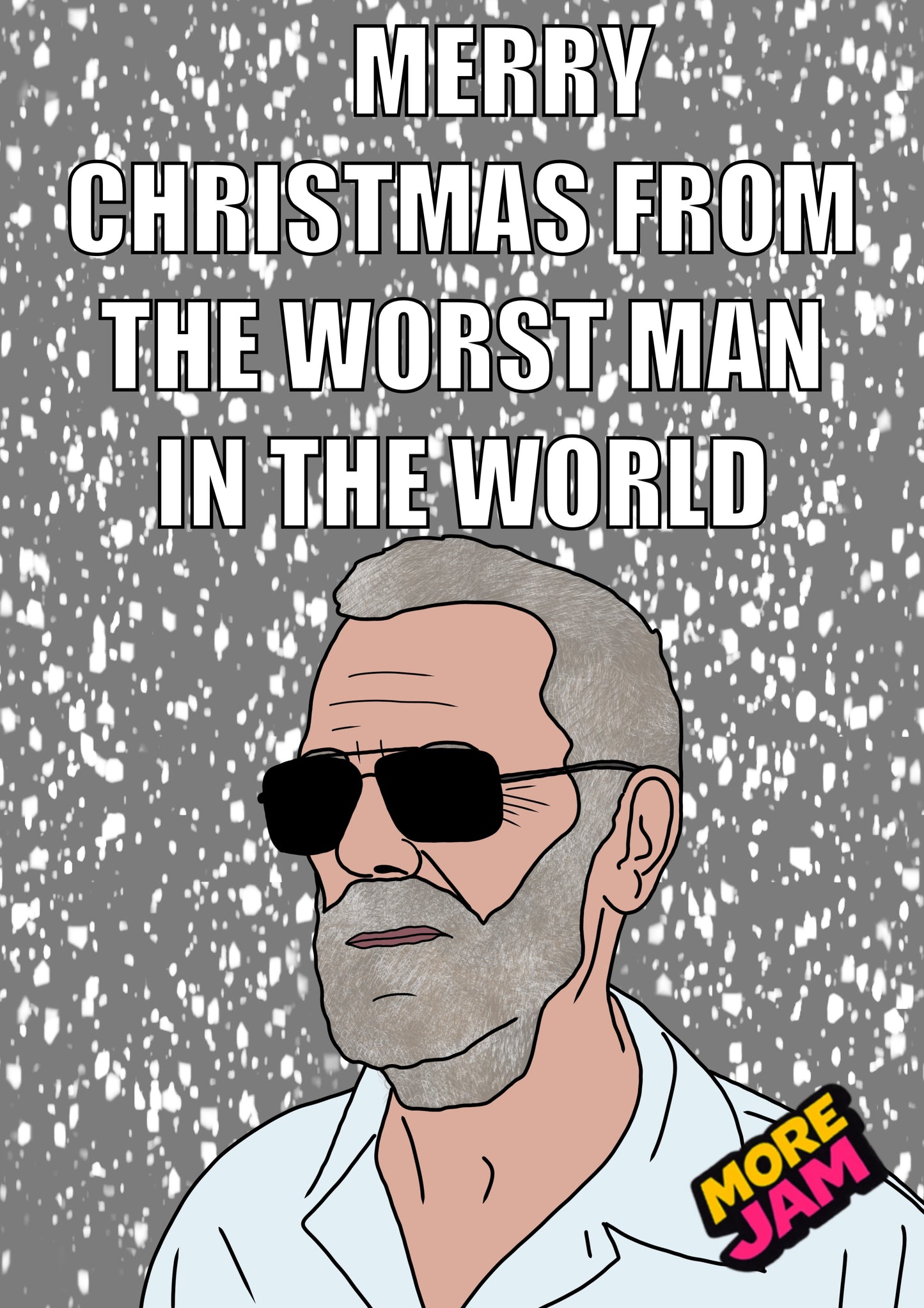 The Night Manager Richard Roper Worst Man In The World | Funny Christmas Card | More Jam