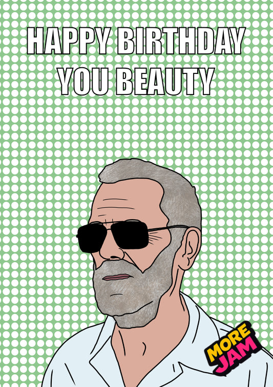 The Night Manager Richard Roper You Beauty | Funny Birthday Card | More Jam