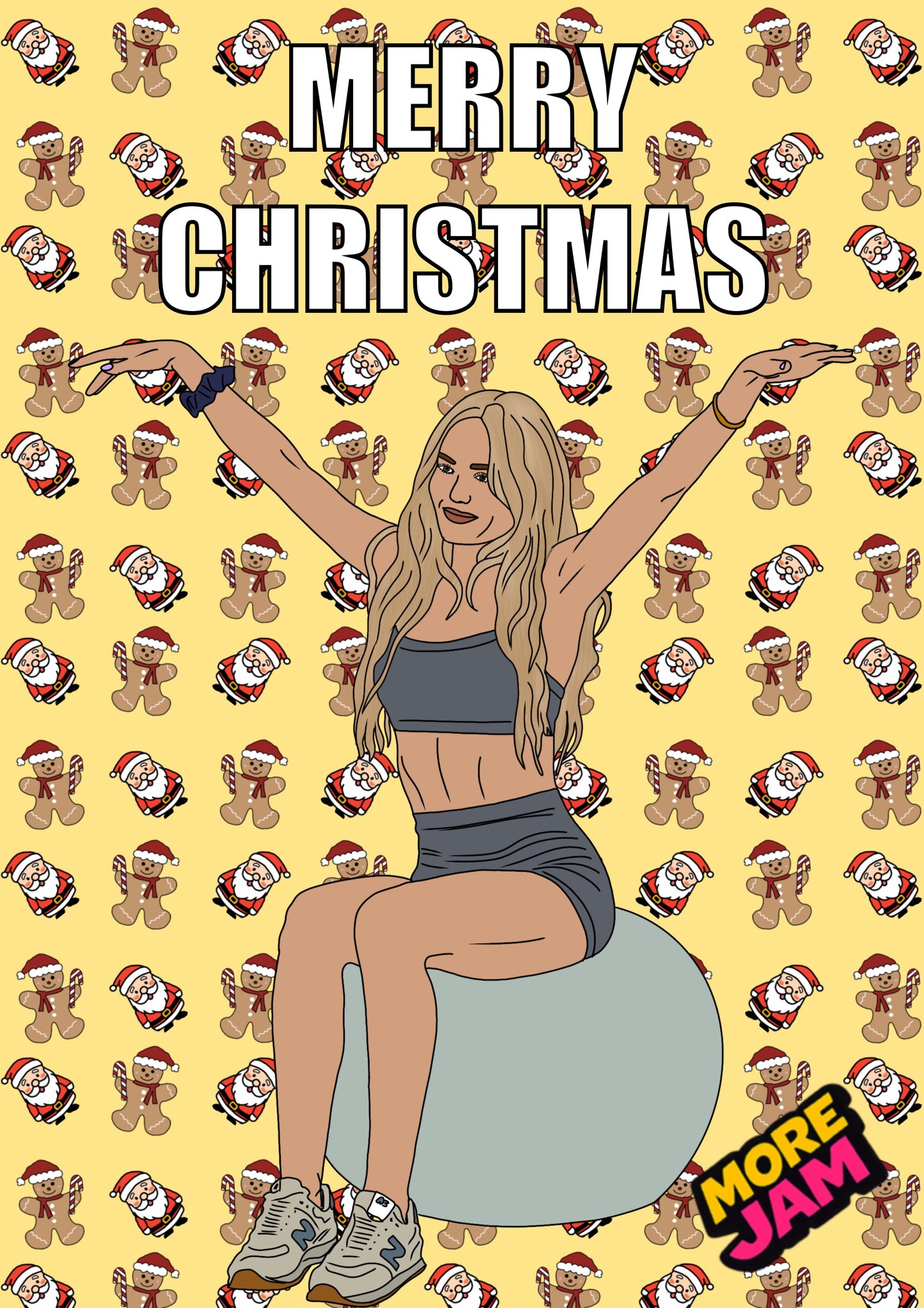 Landman Ainsley | Funny Christmas Card | More Jam