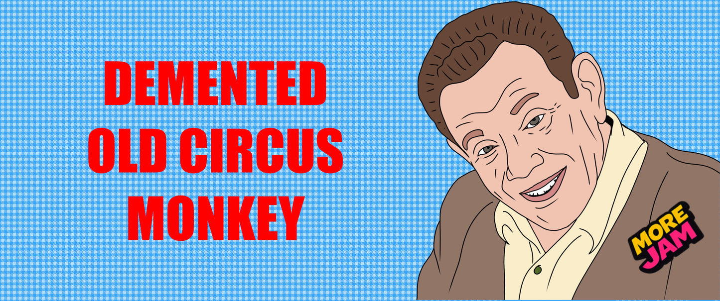 King Of Queens Demented Old Circus Monkey Mug | More Jam