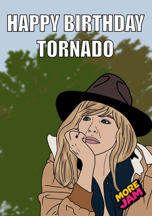 Yellowstone Beth Dutton Tornado| Funny Birthday Card | More Jam