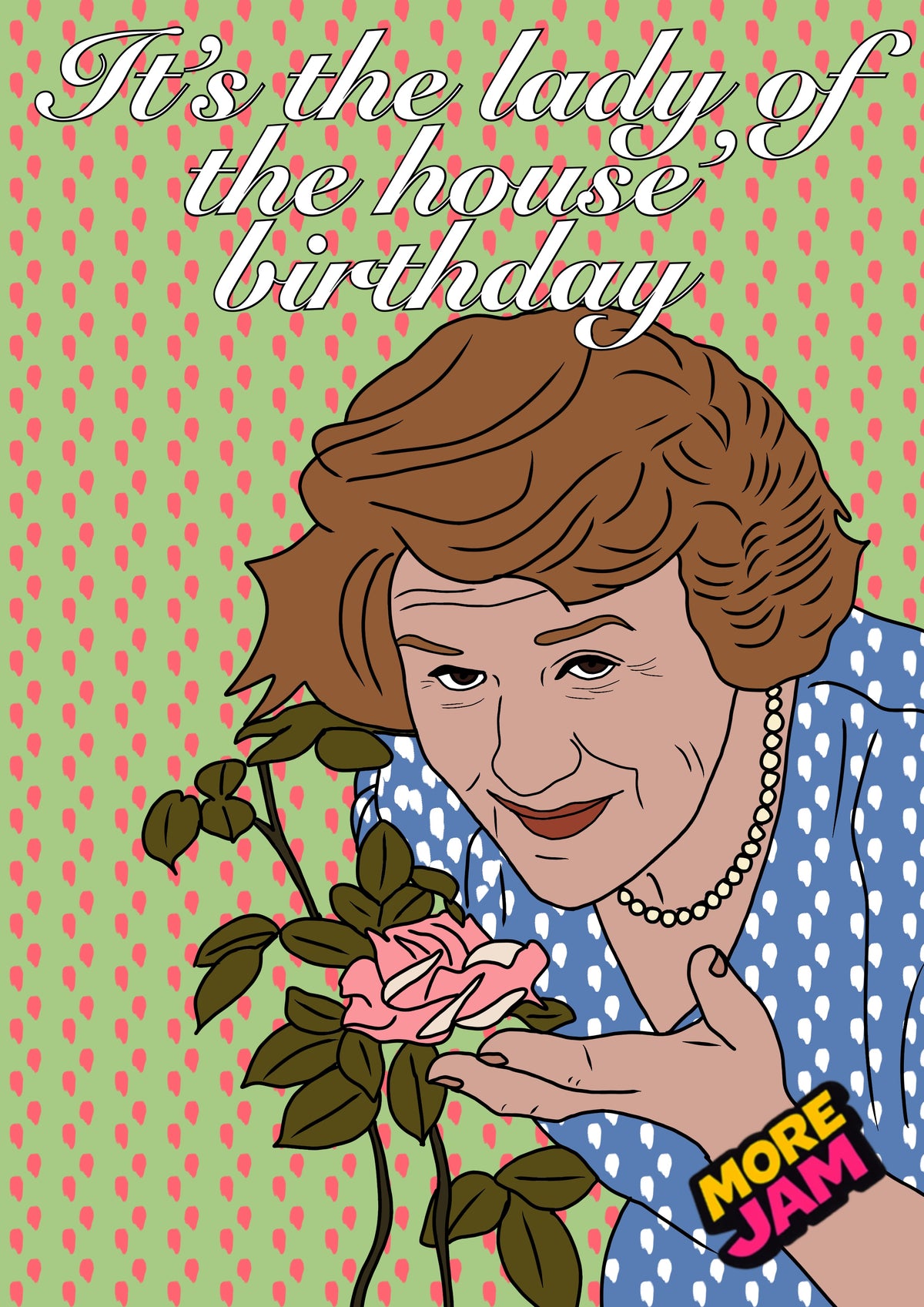 Keeping Up Appearances Hyacinth | Funny Classic British Comedy Birthday Card | More Jam
