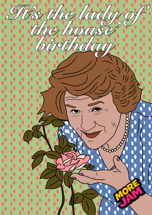 Keeping Up Appearances Hyacinth | Funny Classic British Comedy Birthday Card | More Jam