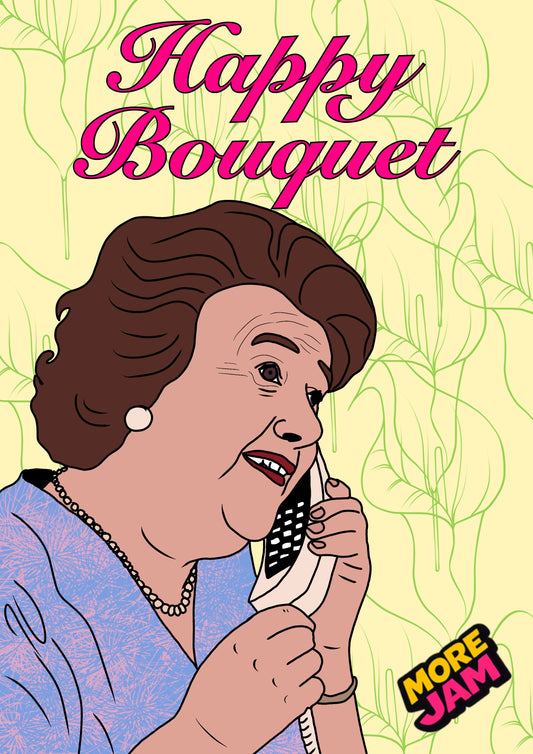 Keeping Up Appearances Hyacinth Bouquet | Funny Classic British Comedy Birthday Card | More Jam