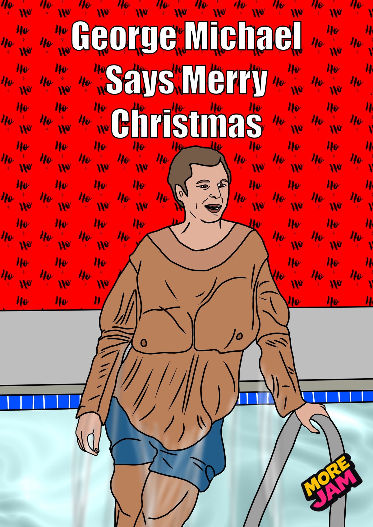 Arrested Development George Michael Muscle Suit | Funny Christmas Card | More Jam