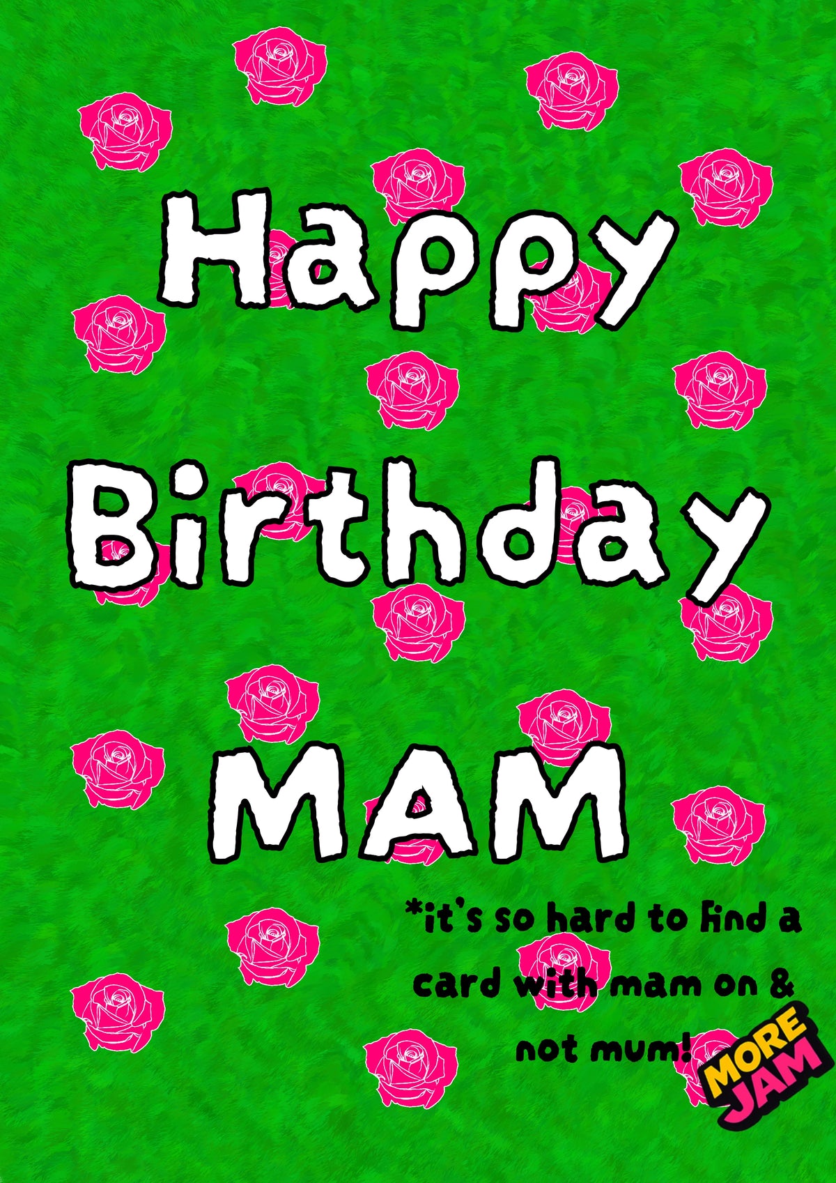 MAM | Birthday Card | More Jam