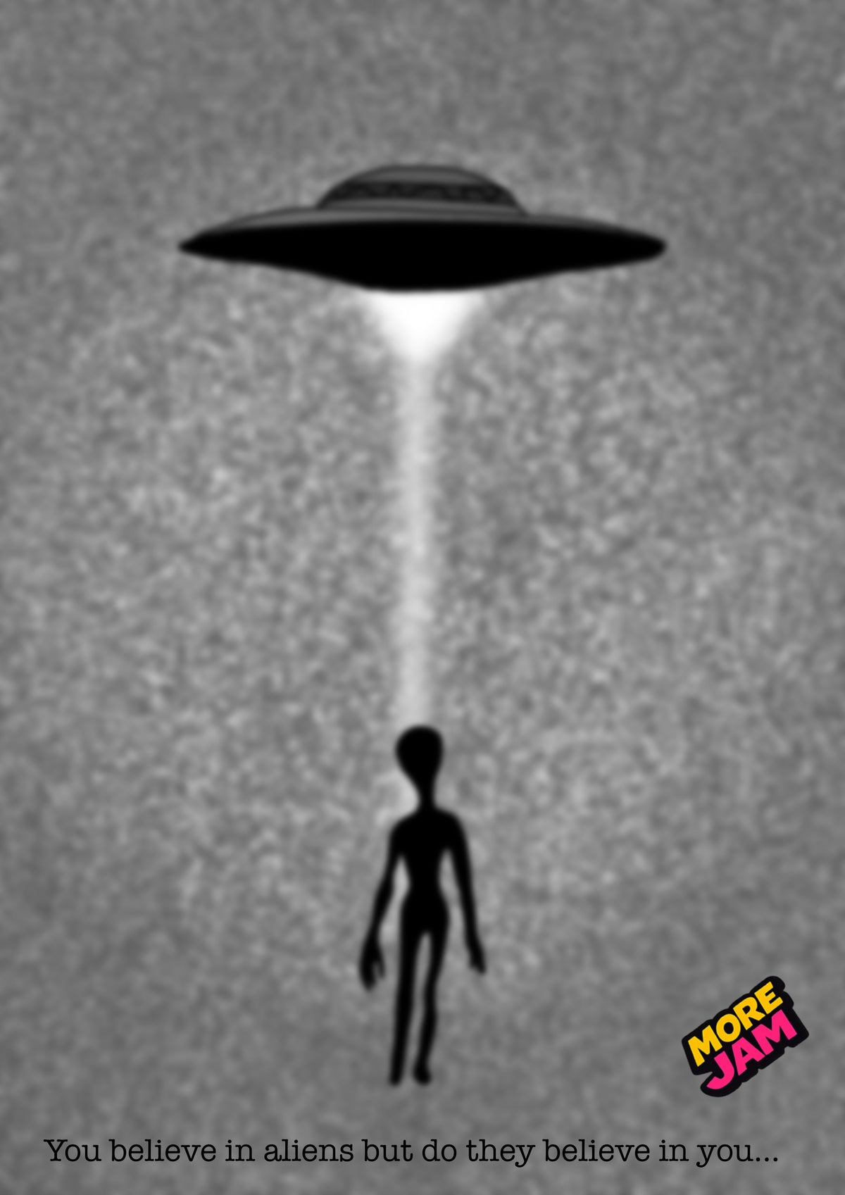 Alien Beliefs Card | Funny Birthday Card | More Jam