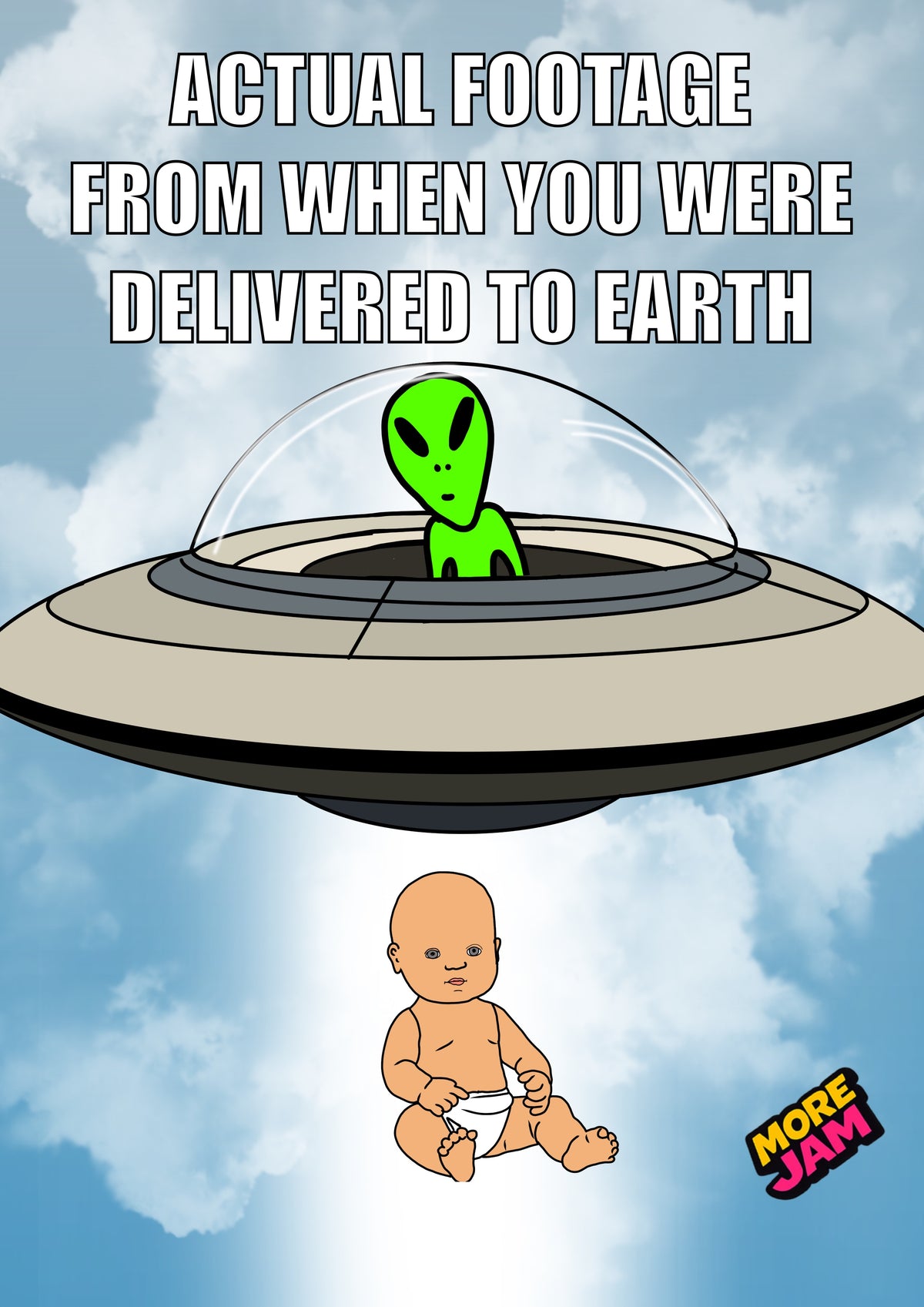 Your Delivery Pic | Funny Birthday Card | More Jam