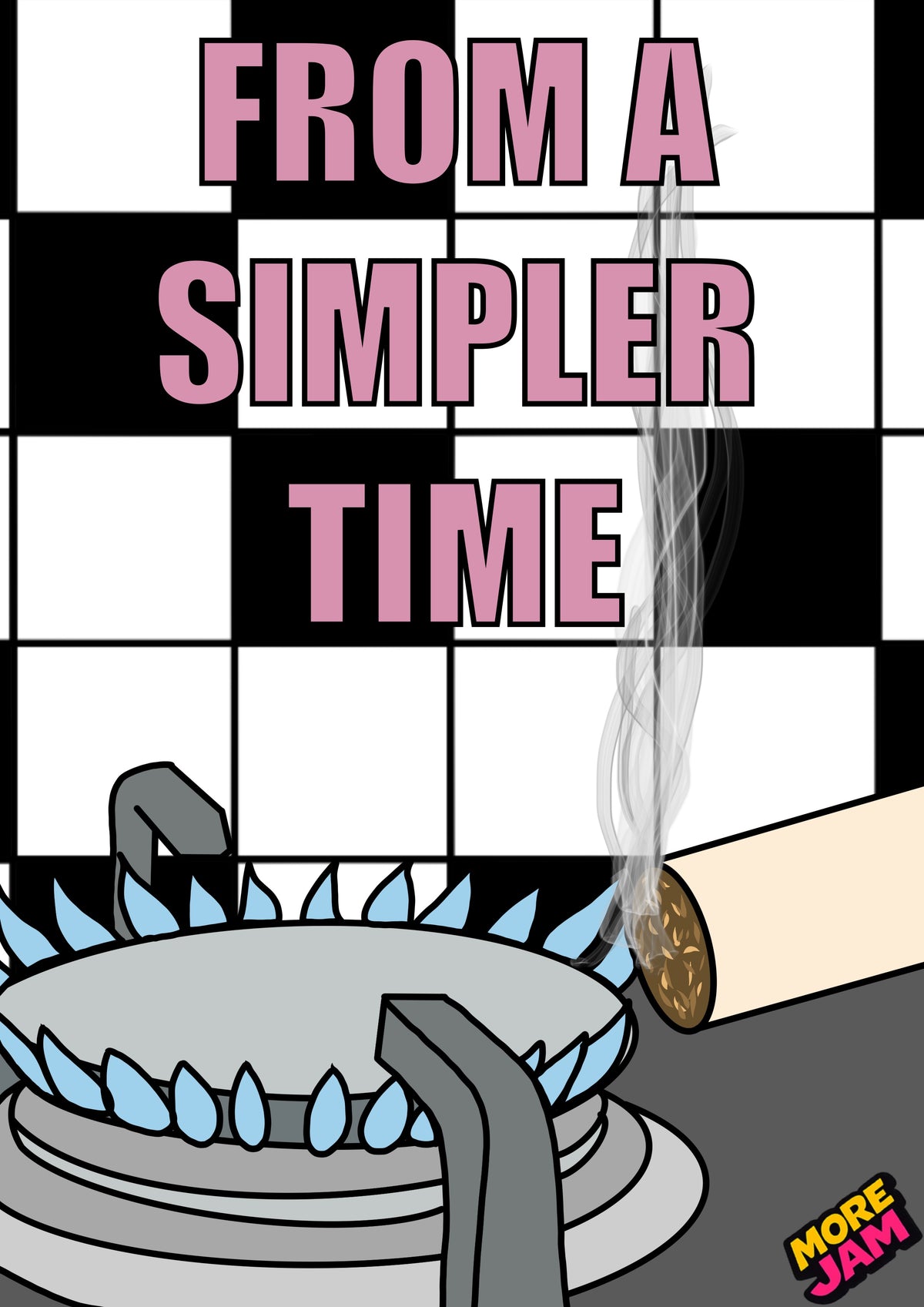 A Simpler Time | Funny Birthday Card | More Jam