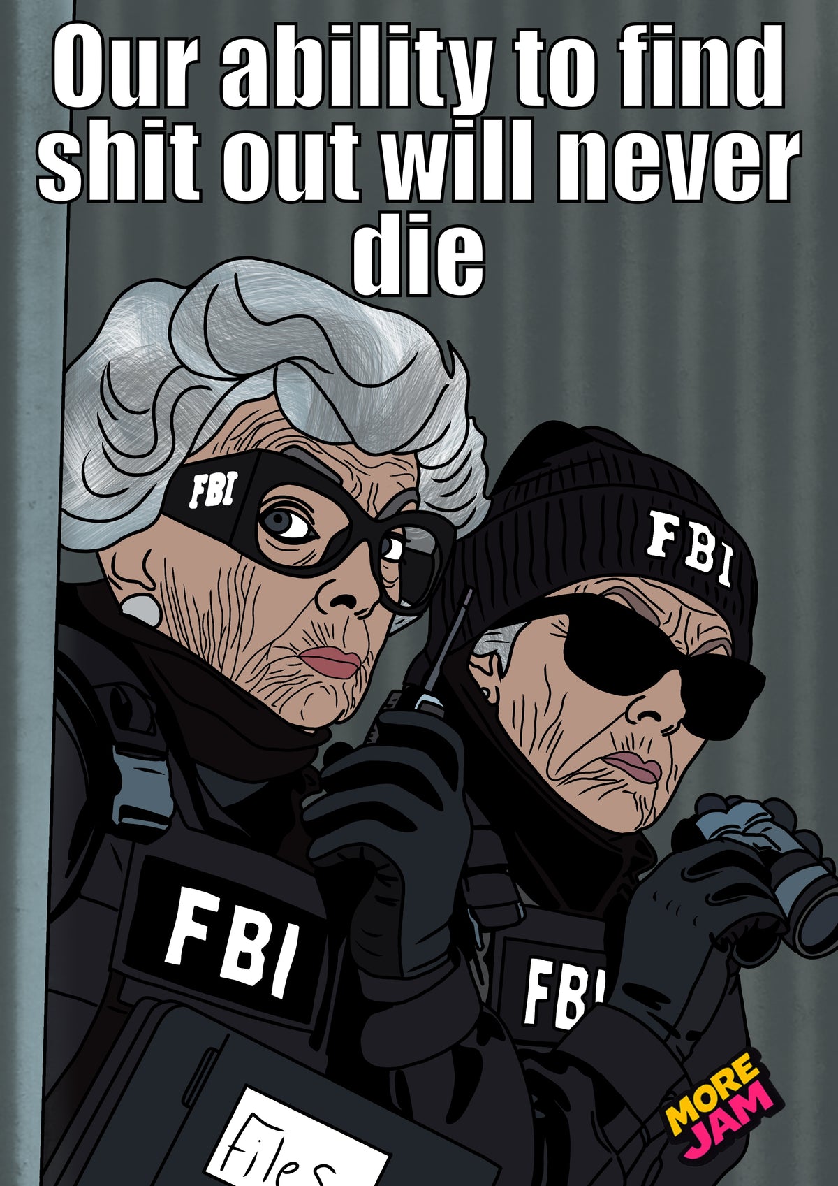 Best Friends FBI Forever | Funny Birthday Card | More Jam