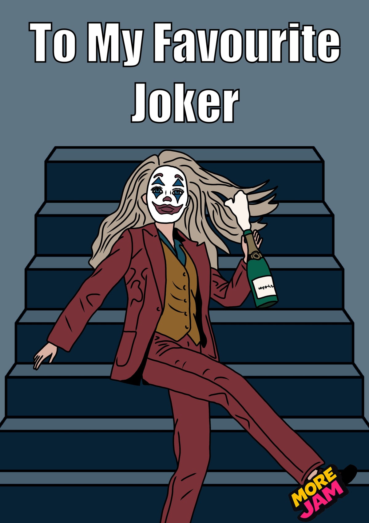 Barbie Joker | Funny Best Friend Birthday Card | More Jam