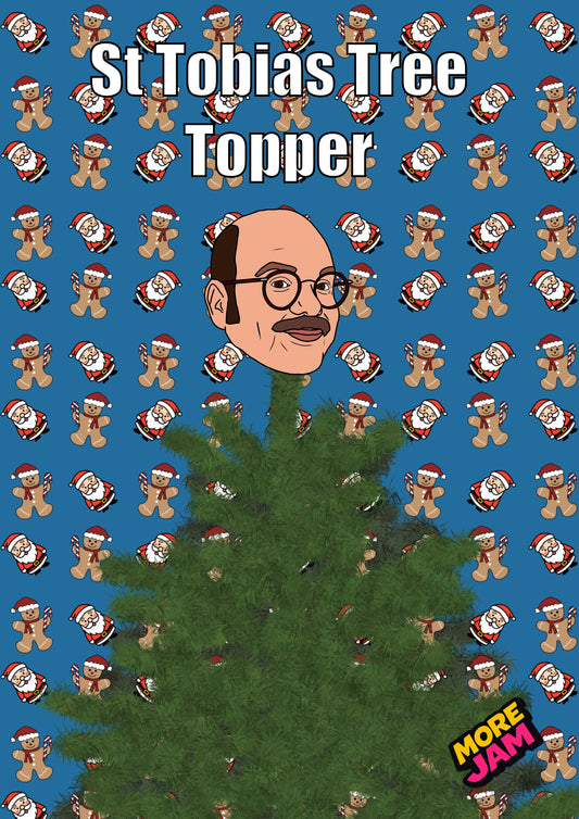 St Tobias | Funny Christmas Card | More Jam