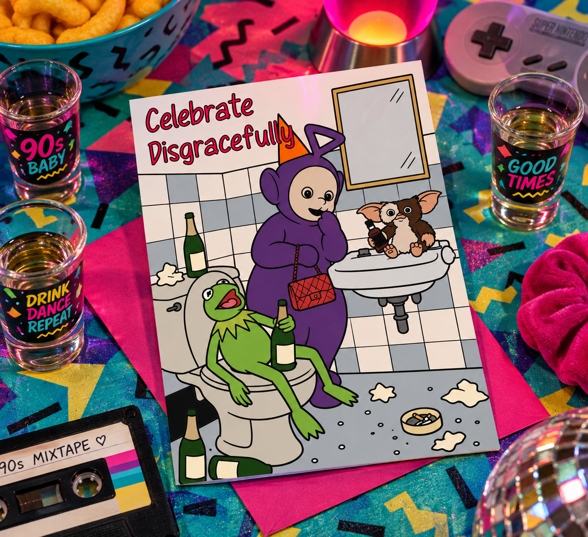 A Proper Night Out | Funny Birthday Card | More Jam