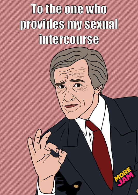 Providing My Sexual Intercourse | I’m Alan Partridge Card Funny BBC Comedy | More Jam