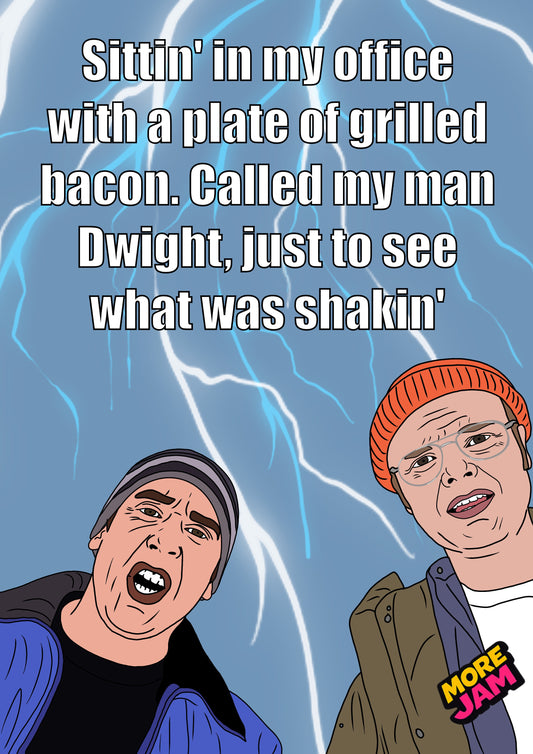 The Electric City | The Office Michael Scott Birthday Card | More Jam