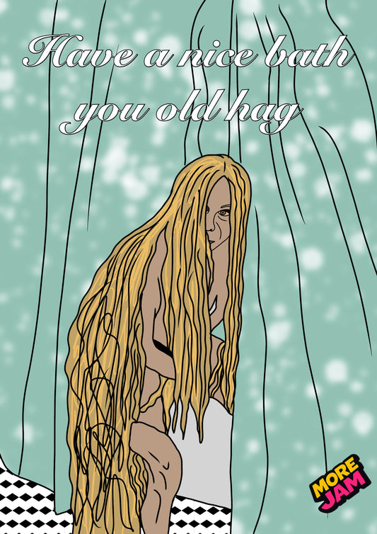 Widows Bay Old Hag Card | Funny Birthday Card | More Jam