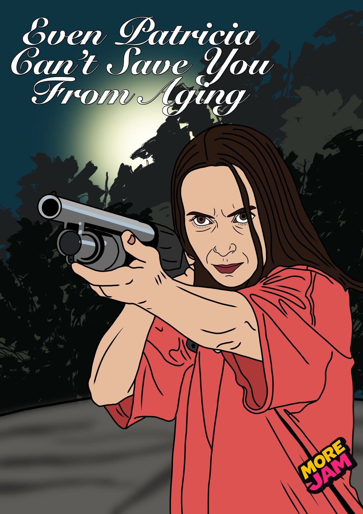 Widows Bay Patricia Shotgun Card | Funny Birthday Card | More Jam