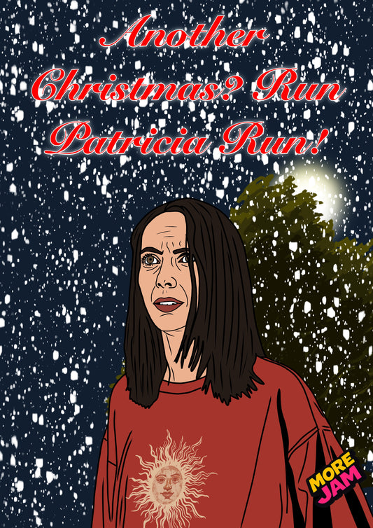 Widows Bay Patricia Run | Funny Christmas Card | More Jam