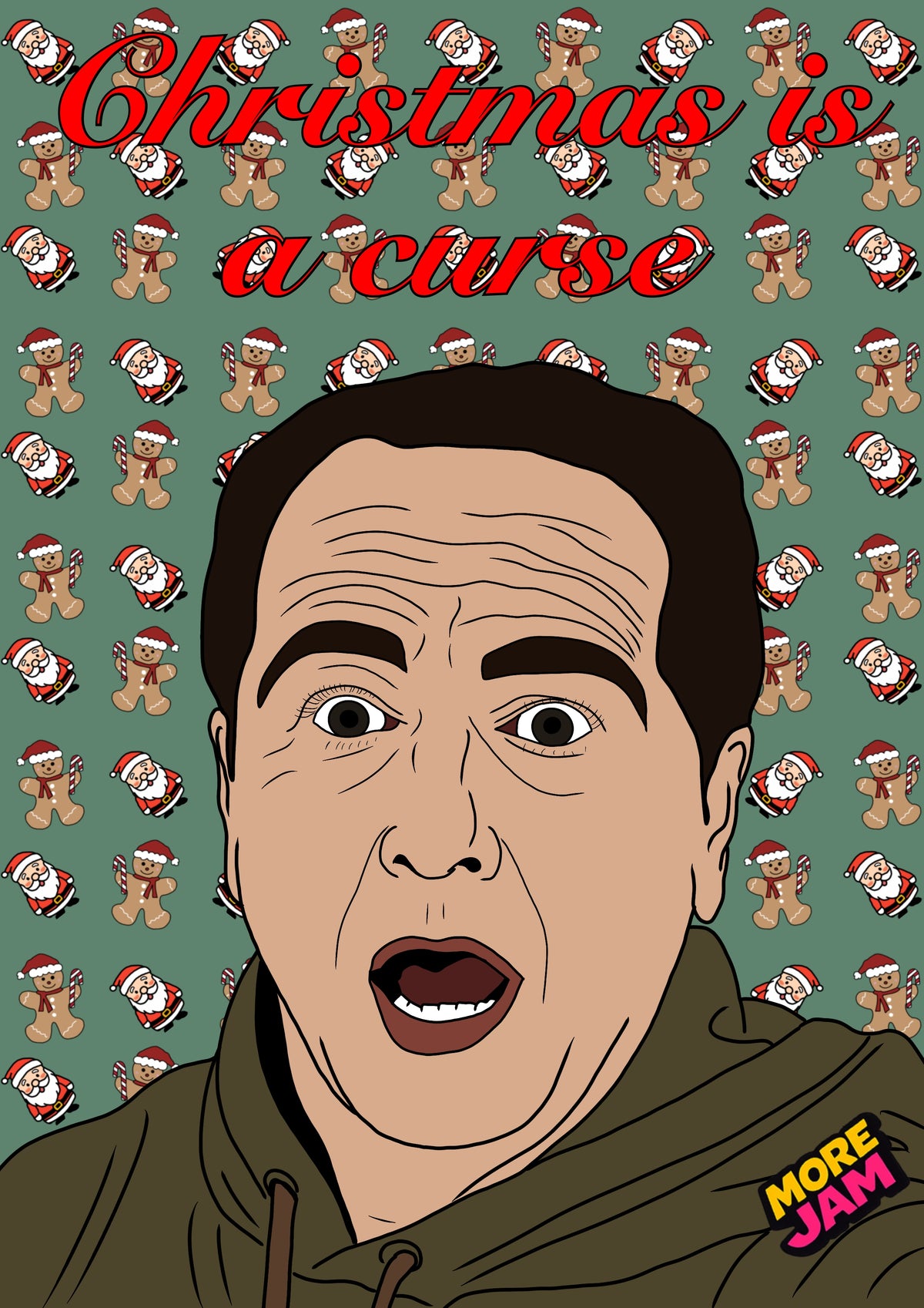 Widows Bay Tom Cursed | Funny Christmas Card | More Jam