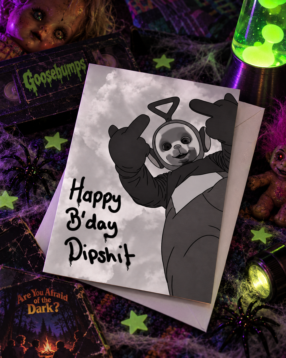 Happy Birthday Dipshit | Funny Birthday Card | More Jam