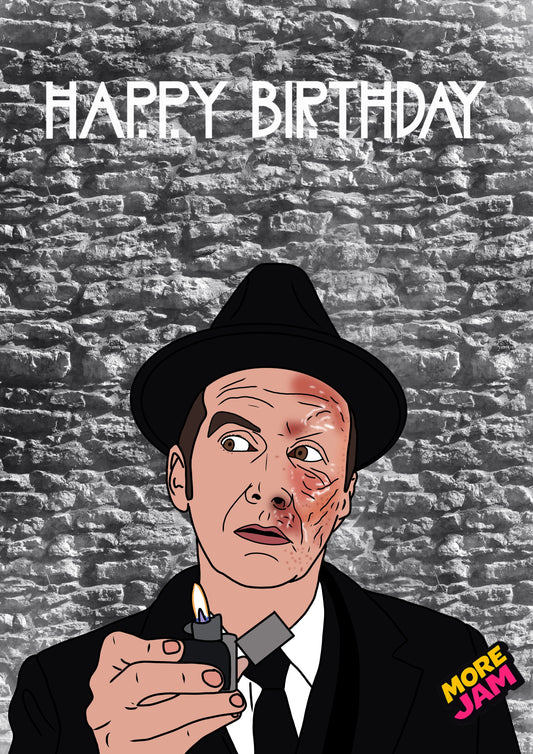 American Horror Story Larry Harvey Card | Creepy Birthday Card | More Jam