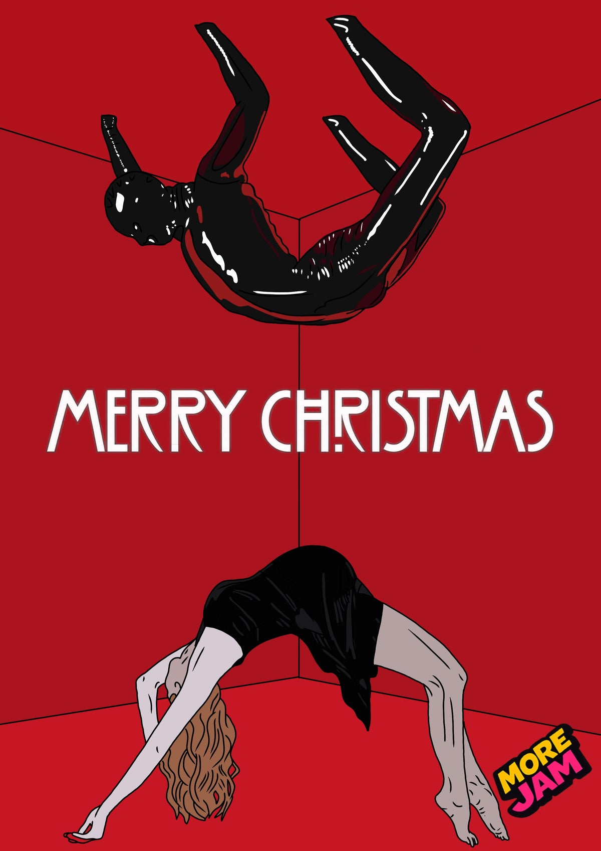 American Horror Story Card | Creepy Christmas Card | More Jam