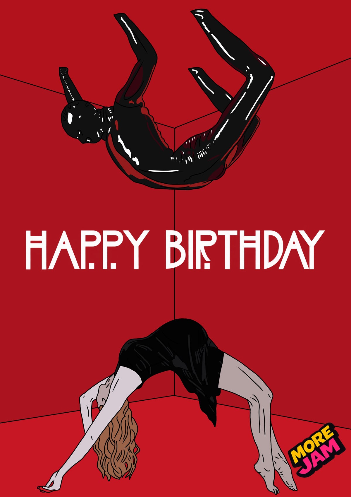 American Horror Story Card | Creepy Birthday Card | More Jam