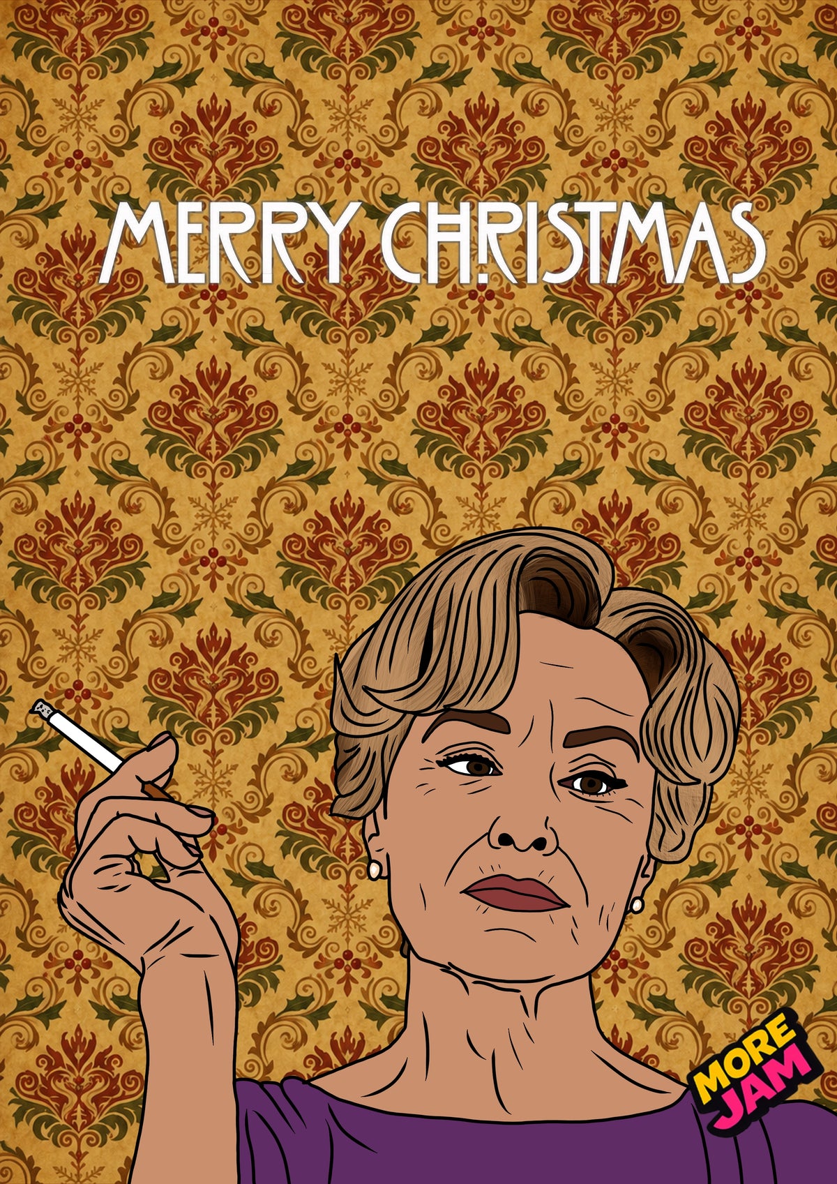 American Horror Story Constance Card | Creepy Christmas Card | More Jam