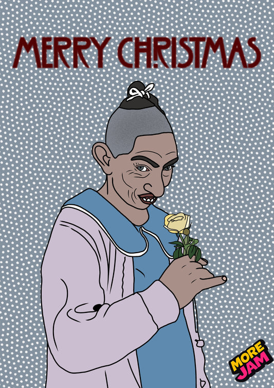 American Horror Story Pepper Card | Creepy Christmas Card | More Jam