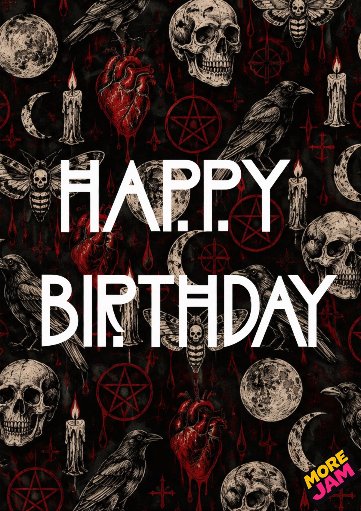 American Horror Story Font | Creepy Birthday Card | More Jam
