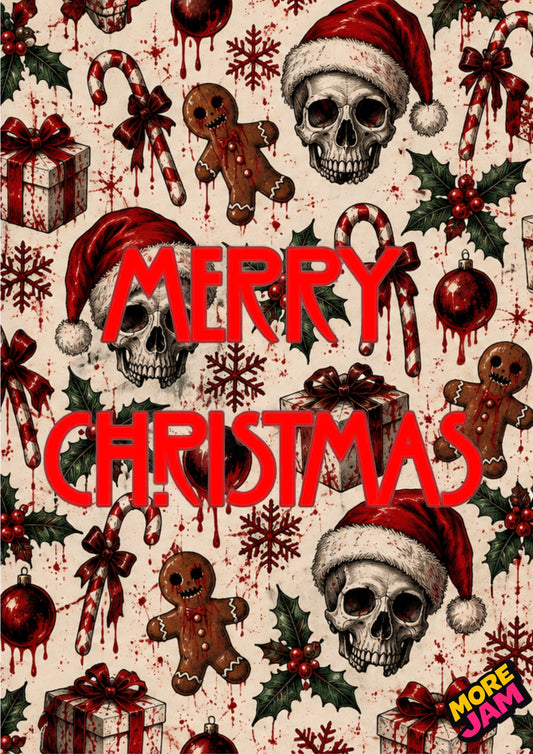 American Horror Story Font | Creepy Christmas Card | More Jam