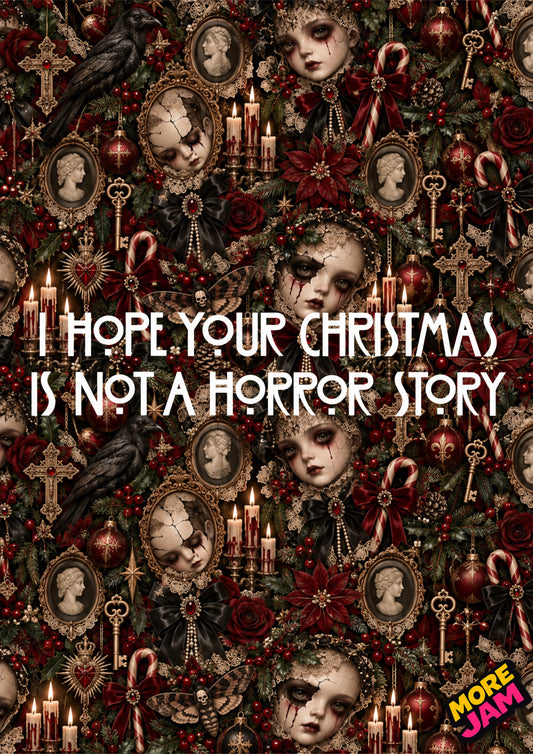 American Horror Story Doll Style | Creepy Christmas Card | More Jam