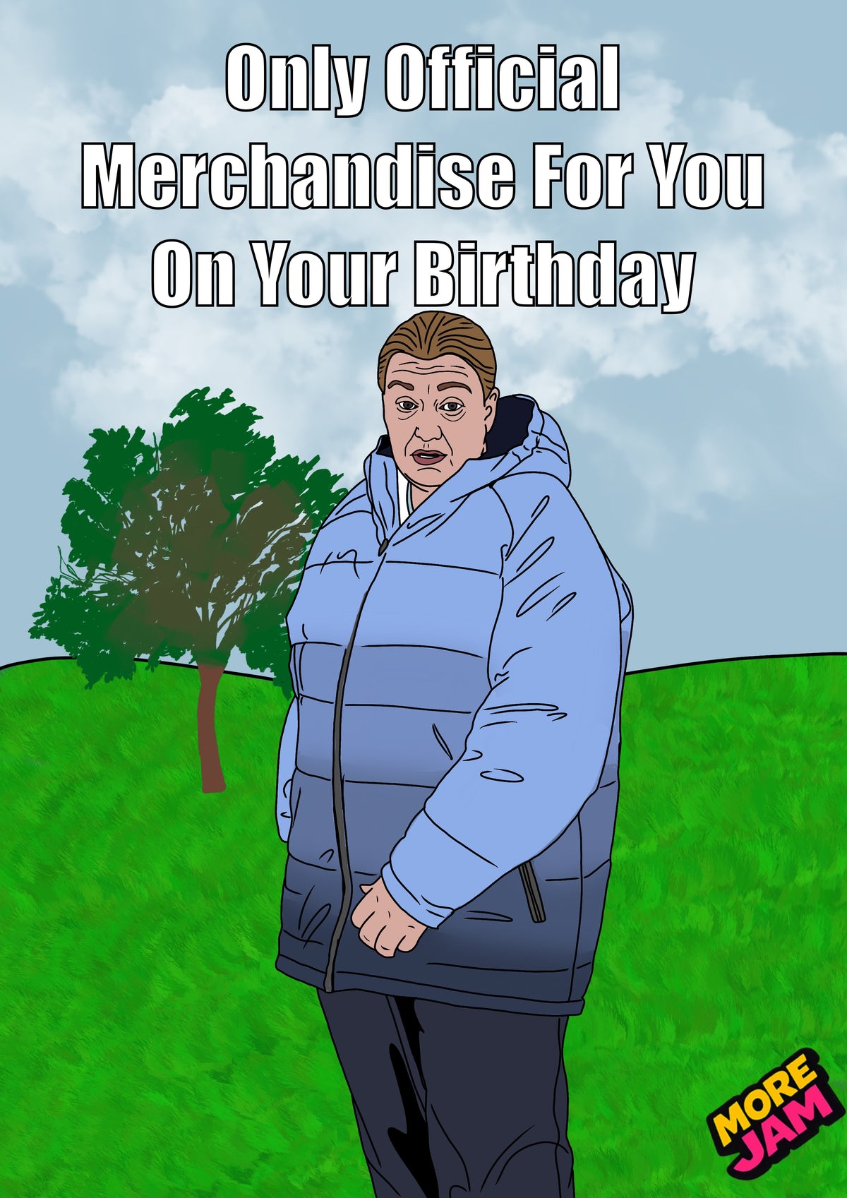 Kerry Mucklowe Official Merchandise | Funny This Country Birthday Card | More Jam
