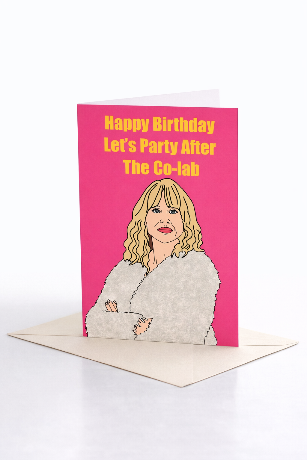 Lets Party After The Co-lab | Amandaland Birthday Card | More Jam