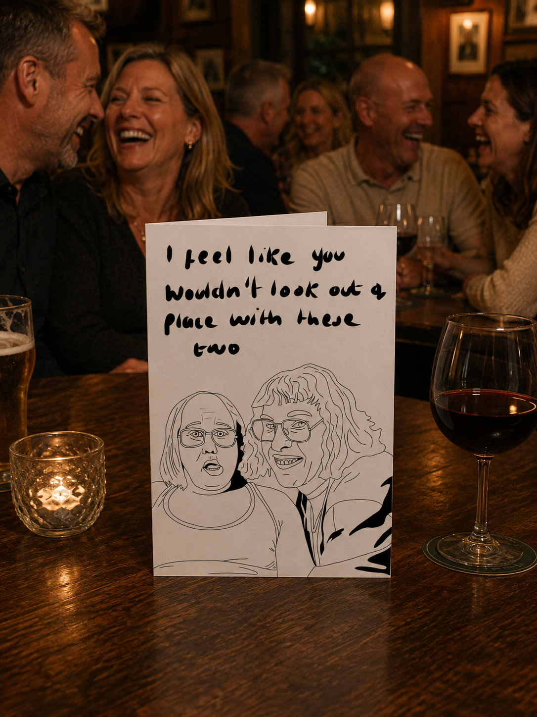 Little Britain Lou & Andy | Funny Rude Birthday Card | More Jam