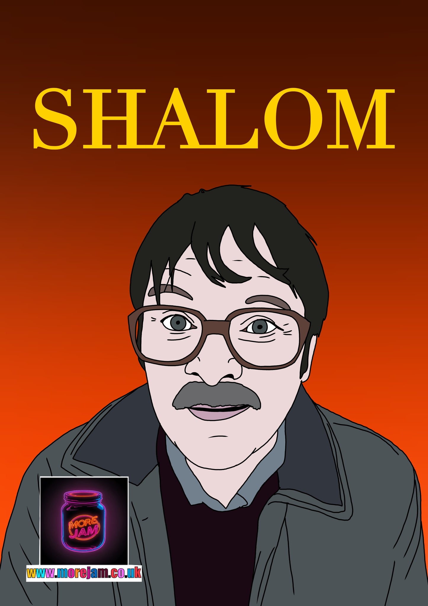 Friday Night Dinner Card | Funny Shalom Card | More Jam