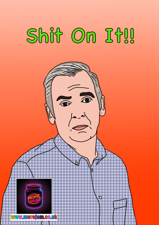 Friday Night Dinner Card | Funny Shit On It Card | More Jam