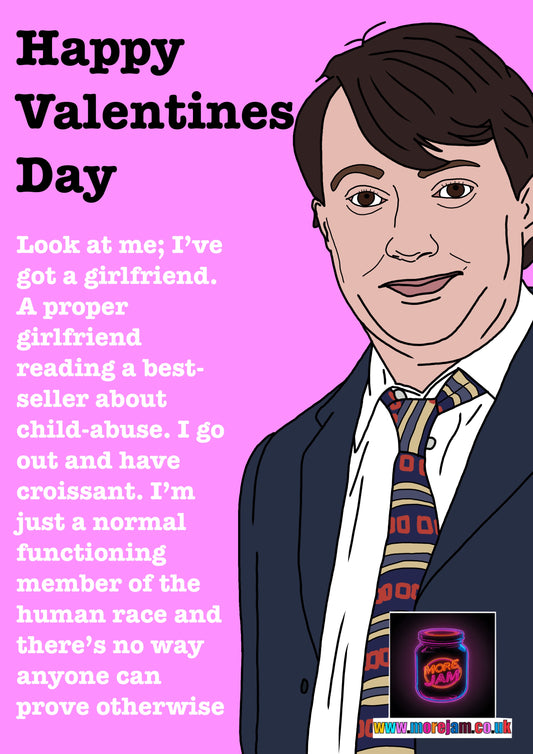 Peep Show Valentines Card – Proper Girlfriend Quote Funny Card UK
