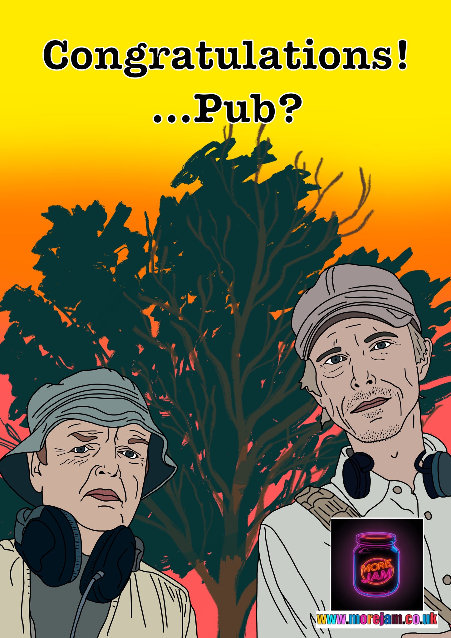 Congratulations…Pub?| The Detectorists Card Funny BBC Comedy | More Jam