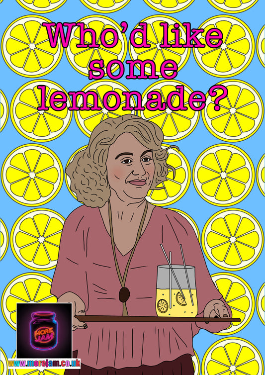 Sheila Who Wants Some Lemonade? | Sheila The Detectorists Funny Card