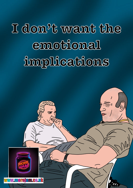 I Don’t Want The Emotional Implications | Funny Martin Mucklowe This Country Card