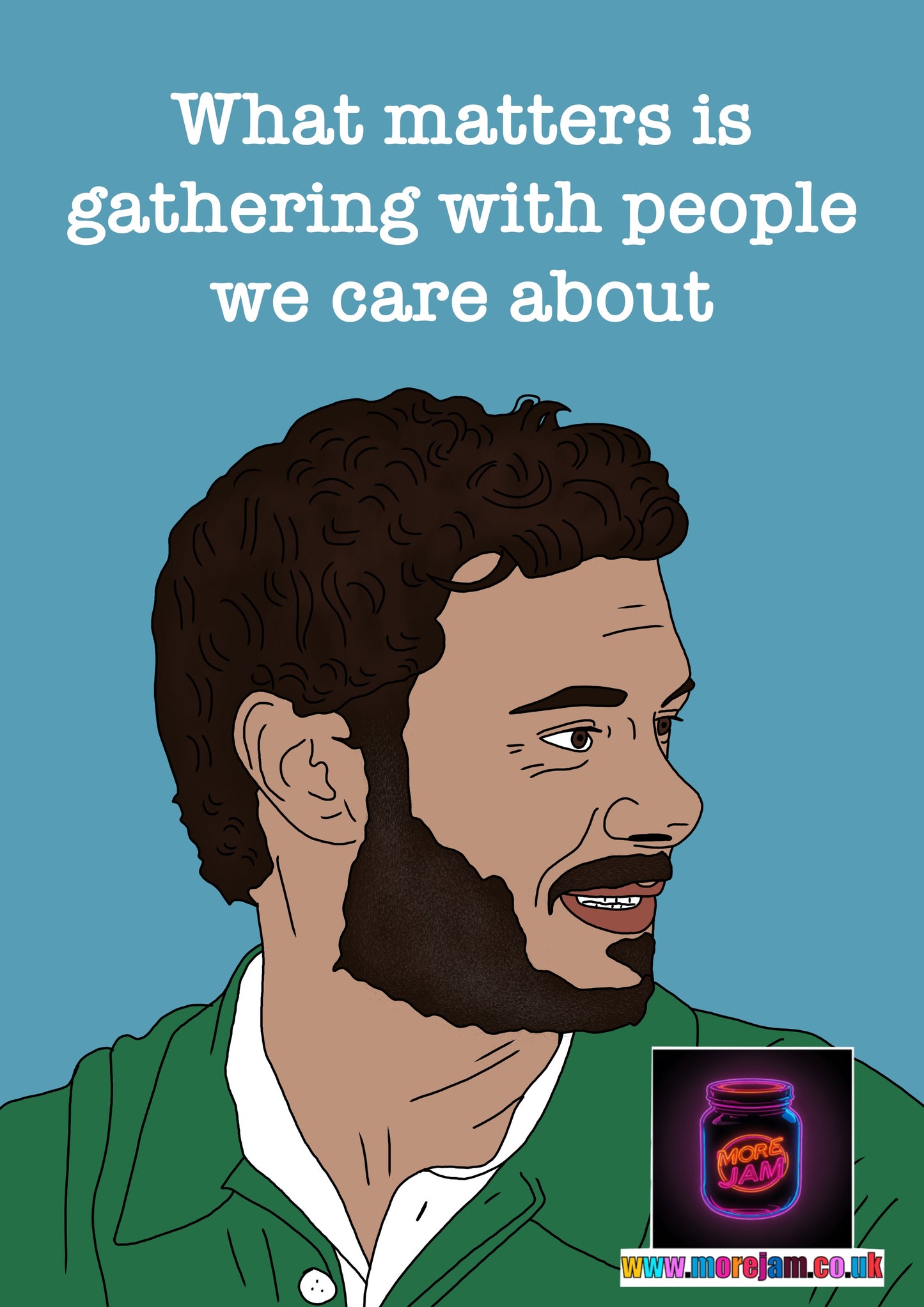 Noah Roklov “What matters is gathering with people we care about” Nobody Wants This Card | Comedy Netflix Series