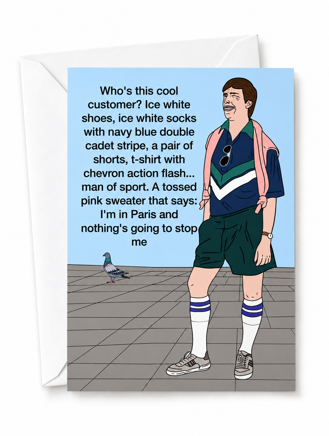 Who's This Cool Customer? Knowing Me Knowing You | I’m Alan Partridge Card Funny BBC Comedy | More Jam