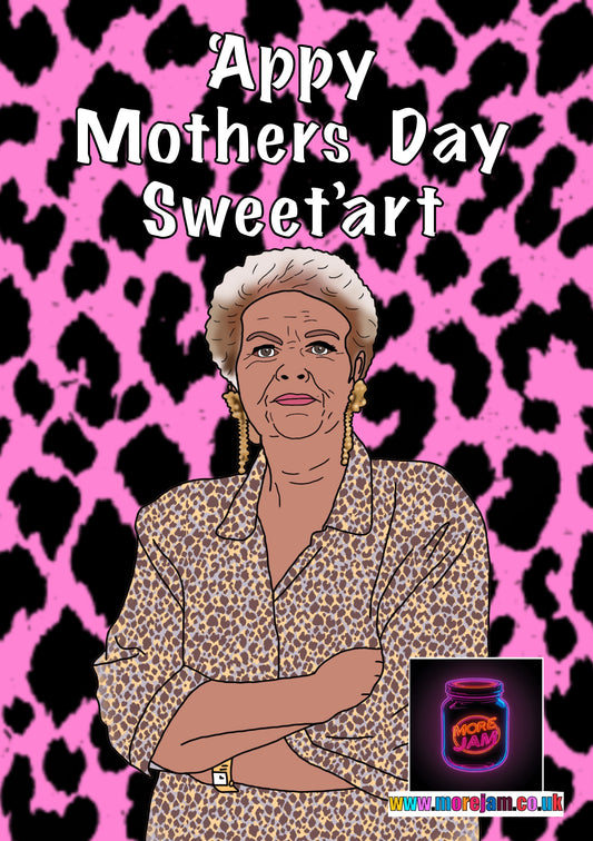 Pat Butcher 'Appy Mothers Day Sweeth'art | Funny Eastenders Mothers Day Card | More Jam