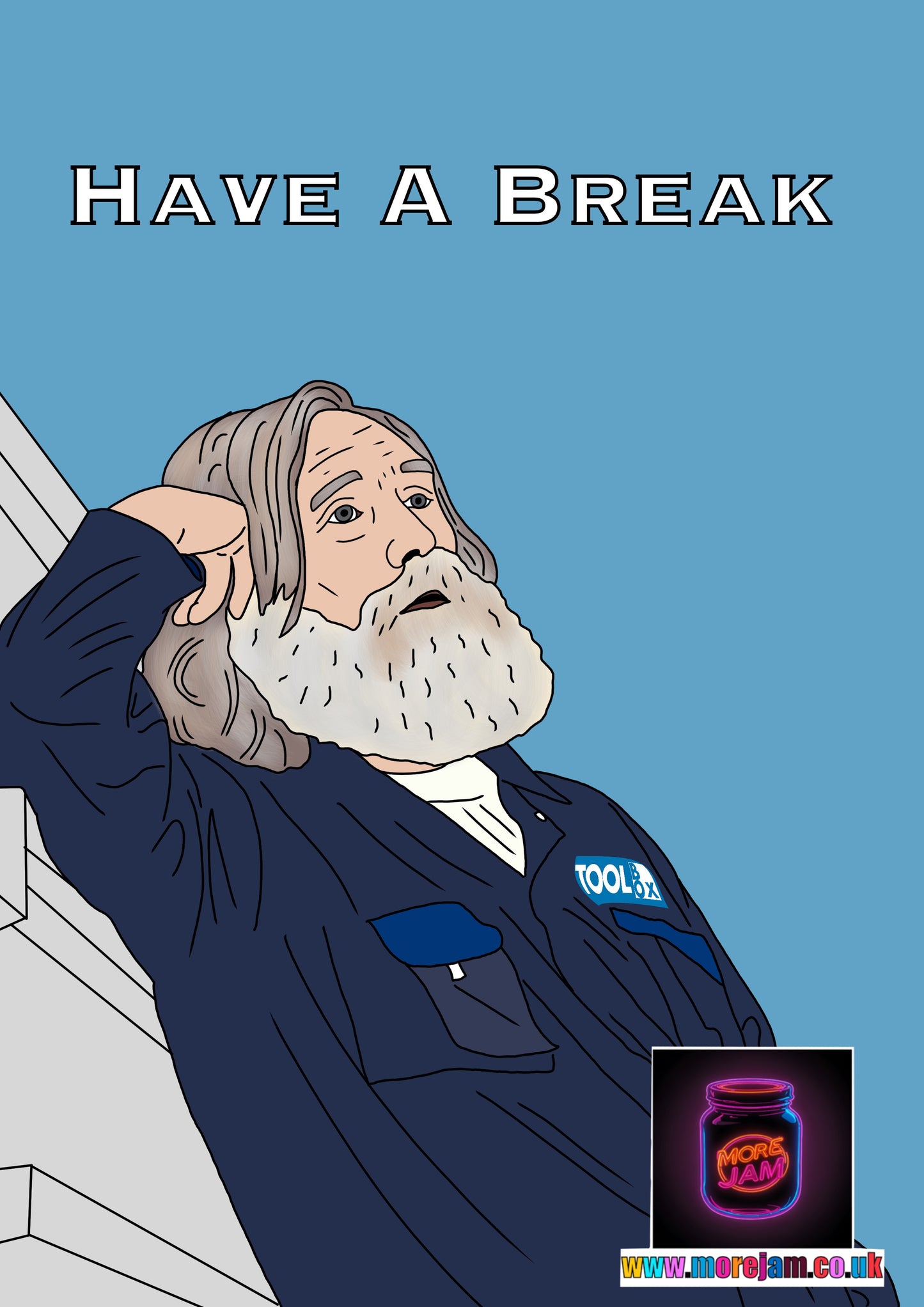 Have a Break Card -Small Prophets - Funny BBC Comedy Card