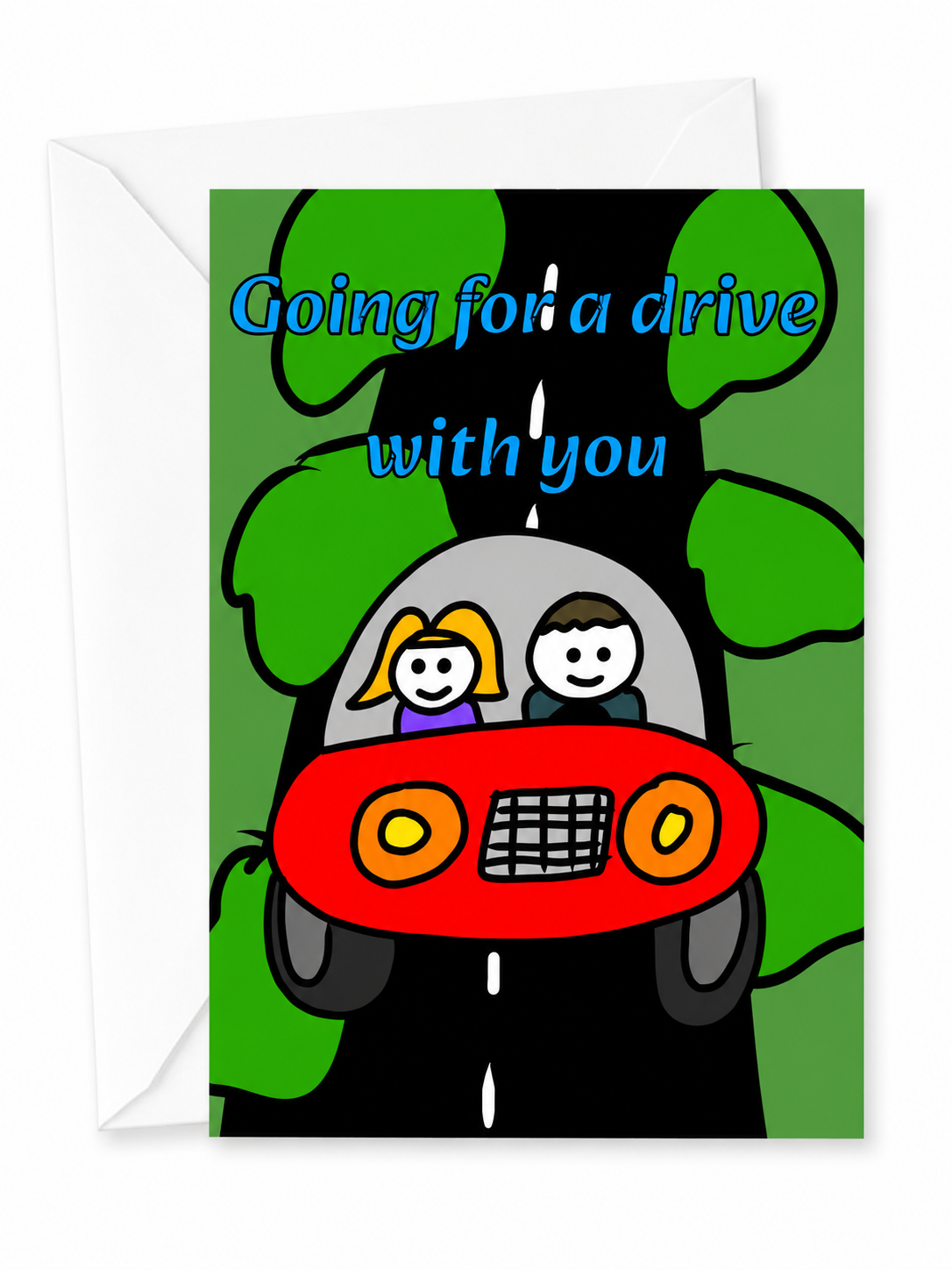 Car Rides Card | Funny Birthday Card | More Jam