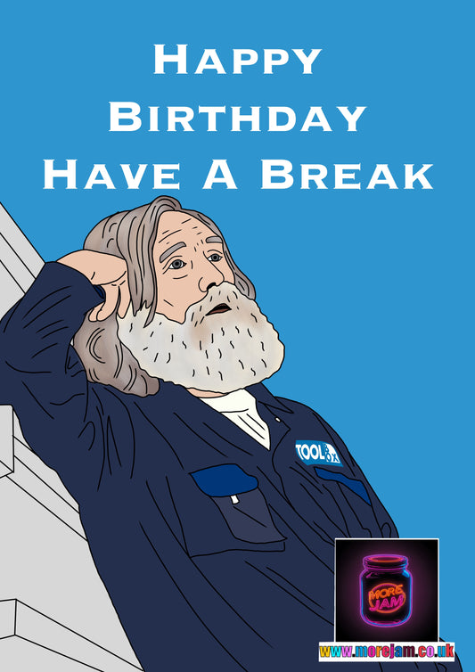 Birthday Break Card - Small Prophets - BBC Comedy Series