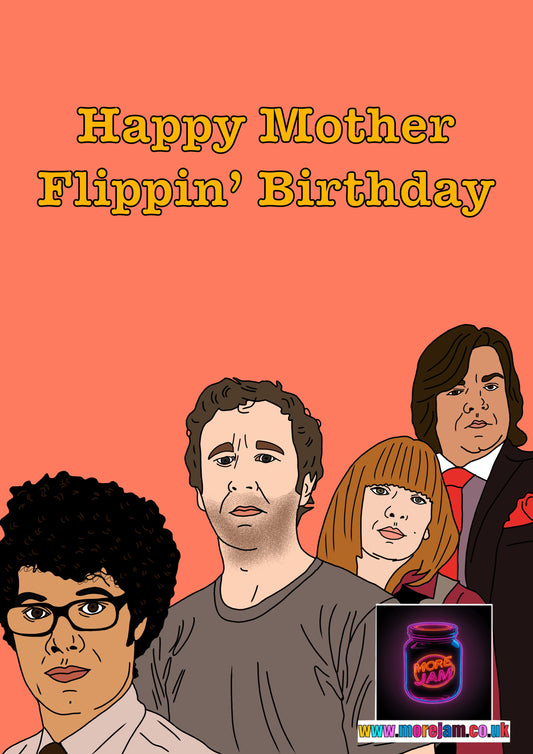 The IT Crowd Birthday Card | Channel 4 Comedy Series | More Jam