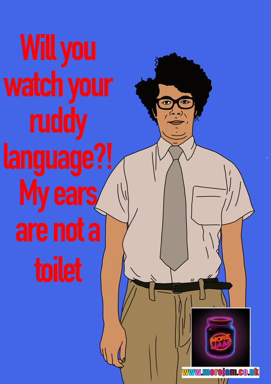 The IT Crowd Moss Ears Are Not A Toilet Card | Channel 4 Comedy Series | More Jam