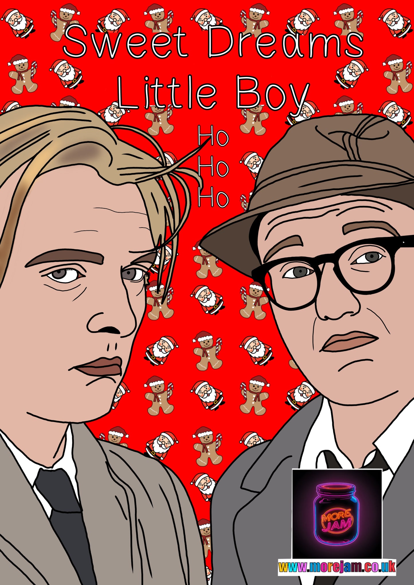 Bottom Sweet Dreams Little Boy Christmas Card Card Funny BBC Comedy | More Jam